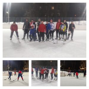 23 января на катке с искусственным льдом «Соколенок» состоялось первенство по хоккею